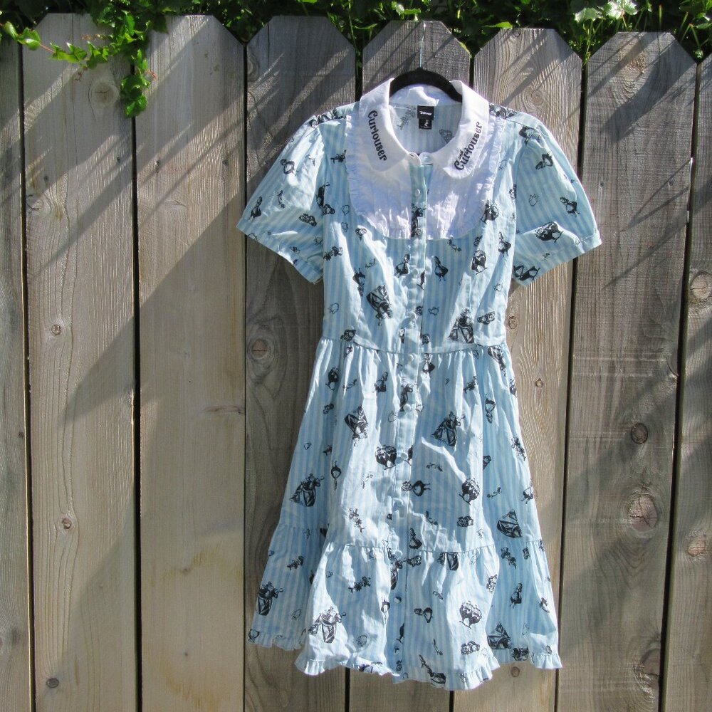 Disney Alice In Wonderland Curiouser And Curiouser Dress Size XL - Picture 1 of 10